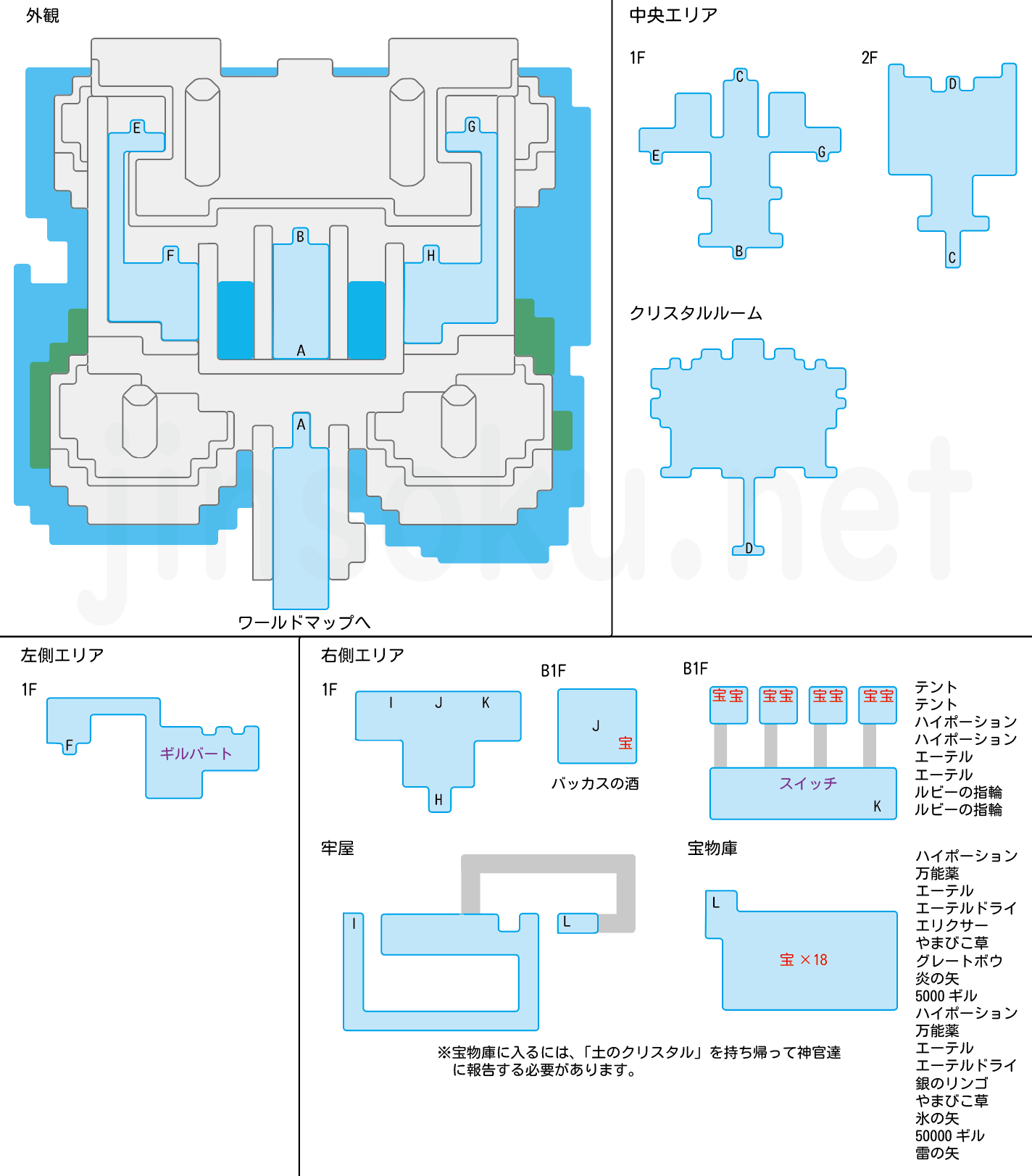 トロイア城 マップ