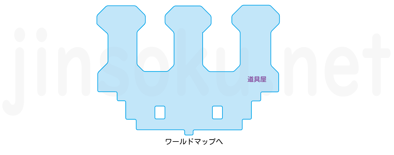 ハミングウェイの住処 マップ