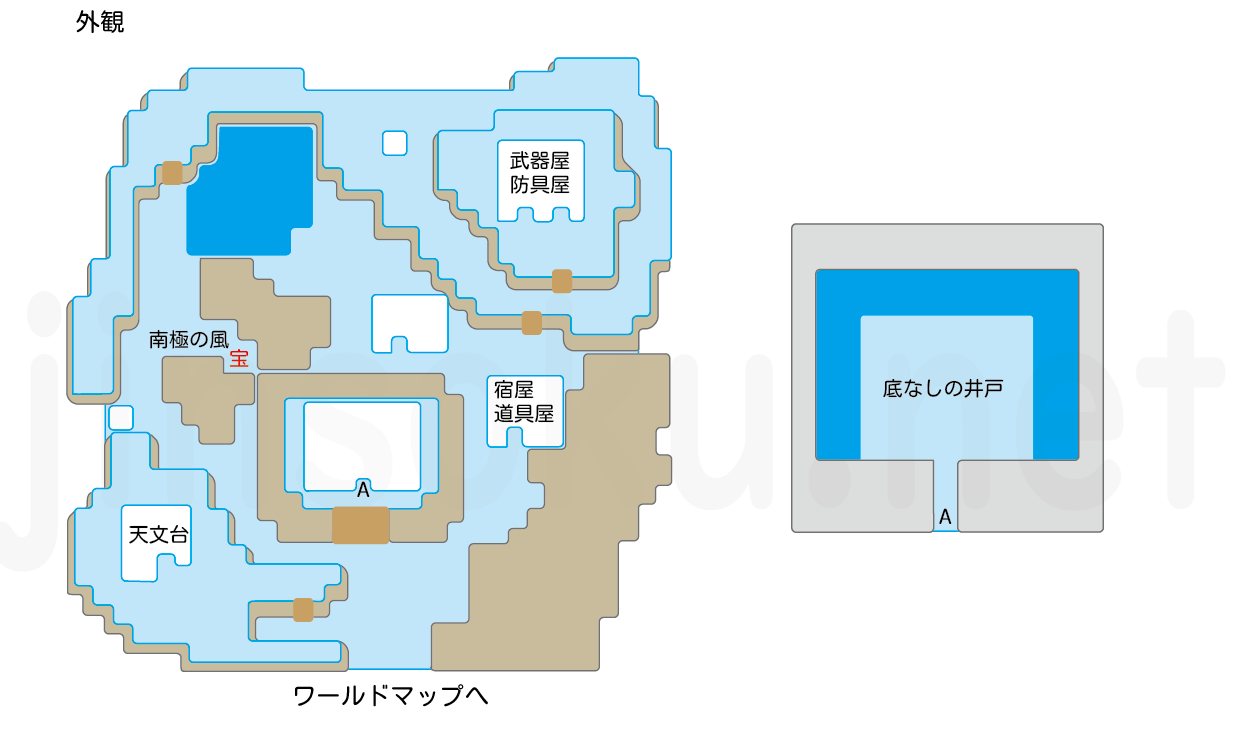 アガルトの村 マップ