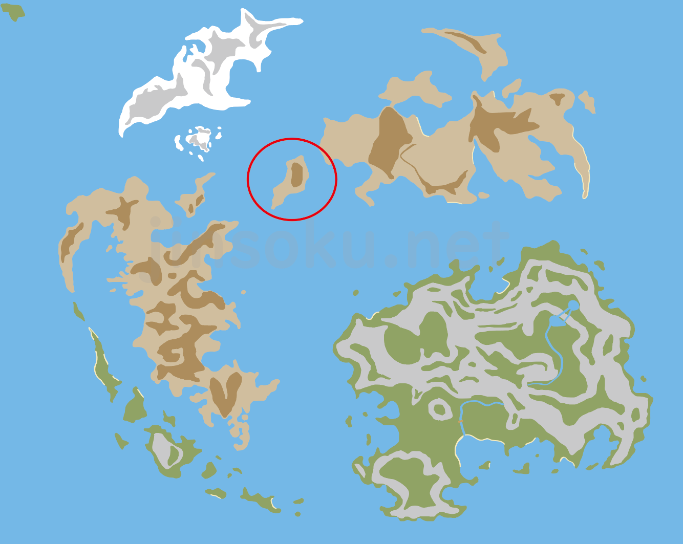 ヤーンの出現する島 バイル島
